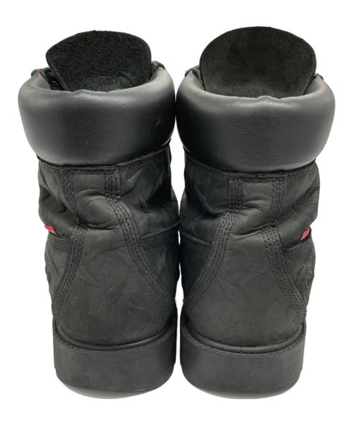 Timberland（ティンバーランド）Timberland (ティンバーランド) SUPREME (シュプリーム) LACE UP BLACK NUBUCK レースアップ ブーツ ブラック サイズ:27.5の古着・服飾アイテム