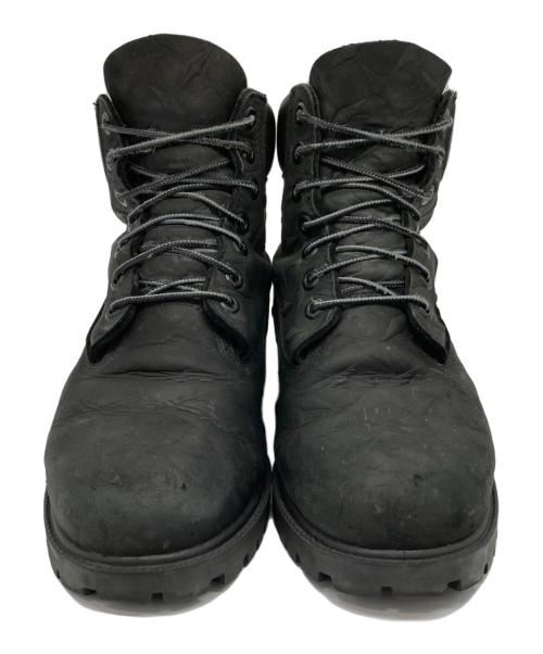 Timberland（ティンバーランド）Timberland (ティンバーランド) SUPREME (シュプリーム) LACE UP BLACK NUBUCK レースアップ ブーツ ブラック サイズ:27.5の古着・服飾アイテム