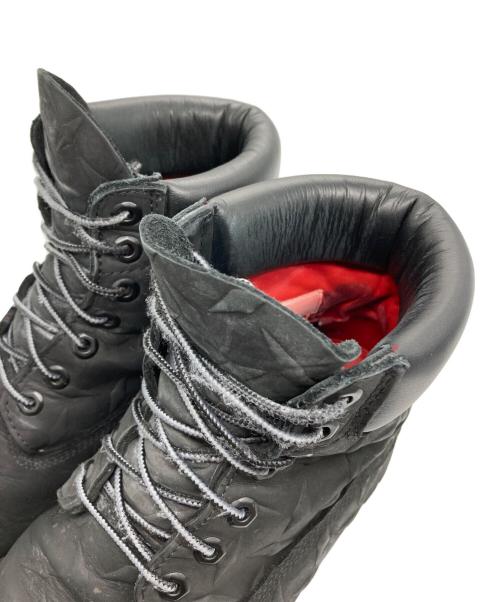 Timberland（ティンバーランド）Timberland (ティンバーランド) SUPREME (シュプリーム) LACE UP BLACK NUBUCK レースアップ ブーツ ブラック サイズ:27.5の古着・服飾アイテム