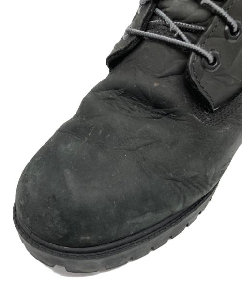 Timberland（ティンバーランド）Timberland (ティンバーランド) SUPREME (シュプリーム) LACE UP BLACK NUBUCK レースアップ ブーツ ブラック サイズ:27.5の古着・服飾アイテム