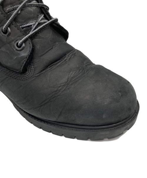 Timberland（ティンバーランド）Timberland (ティンバーランド) SUPREME (シュプリーム) LACE UP BLACK NUBUCK レースアップ ブーツ ブラック サイズ:27.5の古着・服飾アイテム