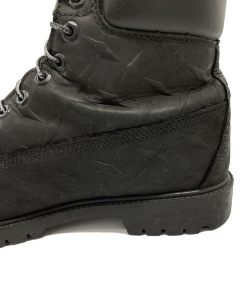 Timberland（ティンバーランド）Timberland (ティンバーランド) SUPREME (シュプリーム) LACE UP BLACK NUBUCK レースアップ ブーツ ブラック サイズ:27.5の古着・服飾アイテム