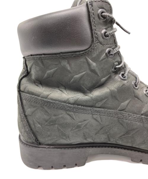 Timberland（ティンバーランド）Timberland (ティンバーランド) SUPREME (シュプリーム) LACE UP BLACK NUBUCK レースアップ ブーツ ブラック サイズ:27.5の古着・服飾アイテム