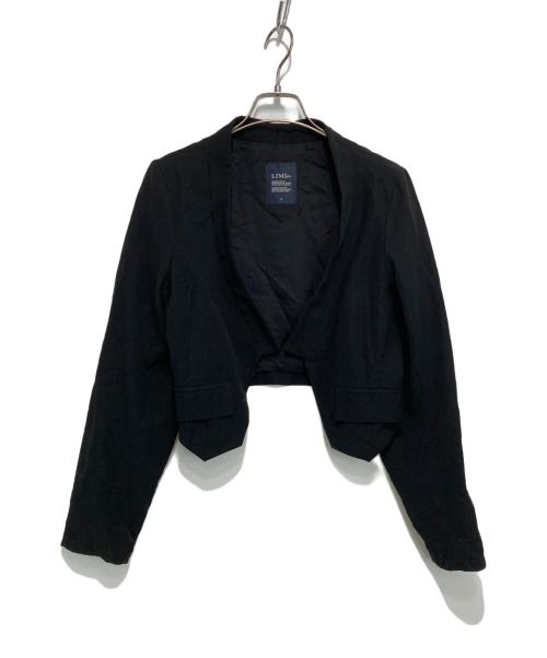 LIMI feu（リミフゥ）LIMI feu (リミフゥ) クロップドノーカラージャケット ブラック サイズ:Sの古着・服飾アイテム