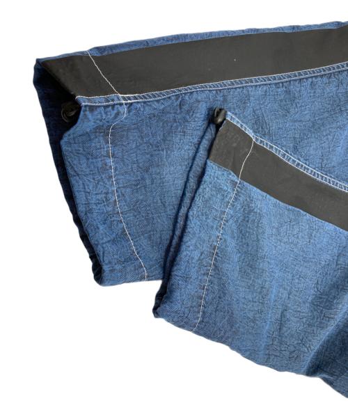 DIESEL（ディーゼル）DIESEL (ディーゼル) P-Berg Regular Fit Pants ブルー×ブラック サイズ:Lの古着・服飾アイテム