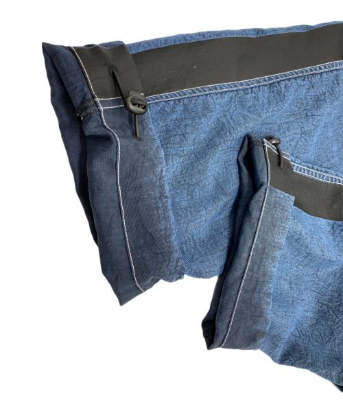 DIESEL（ディーゼル）DIESEL (ディーゼル) P-Berg Regular Fit Pants ブルー×ブラック サイズ:Lの古着・服飾アイテム