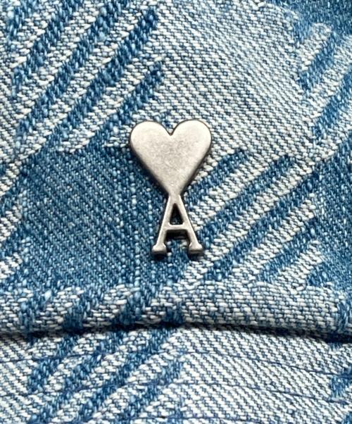 AMI PARIS（アミ パリス）AMI PARIS (アミ パリス) デニムバケットハット ブルーの古着・服飾アイテム
