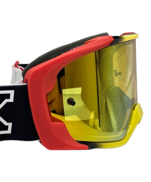 SUPREME（シュプリーム）SUPREME (シュプリーム) HONDA (ホンダ) Fox Racing Vue Goggles イエロー×レッド×ブラックの古着・服飾アイテム