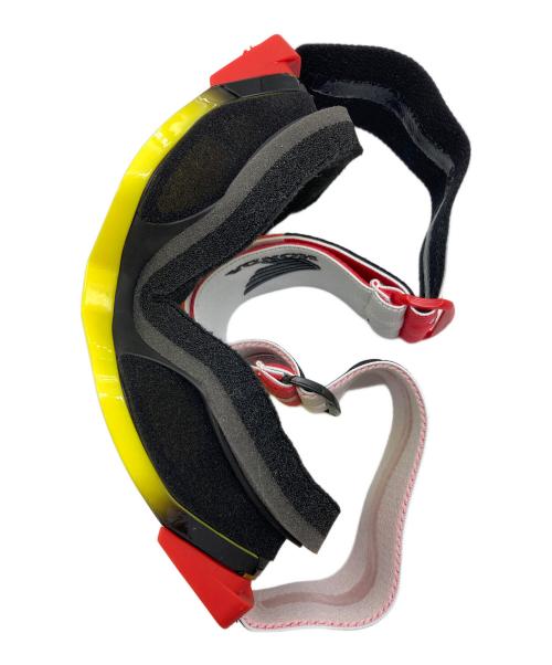 SUPREME（シュプリーム）SUPREME (シュプリーム) HONDA (ホンダ) Fox Racing Vue Goggles イエロー×レッド×ブラックの古着・服飾アイテム