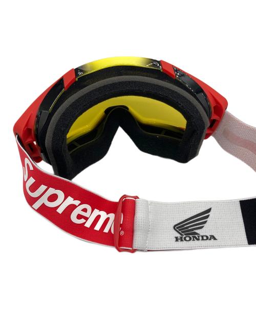 SUPREME（シュプリーム）SUPREME (シュプリーム) HONDA (ホンダ) Fox Racing Vue Goggles イエロー×レッド×ブラックの古着・服飾アイテム
