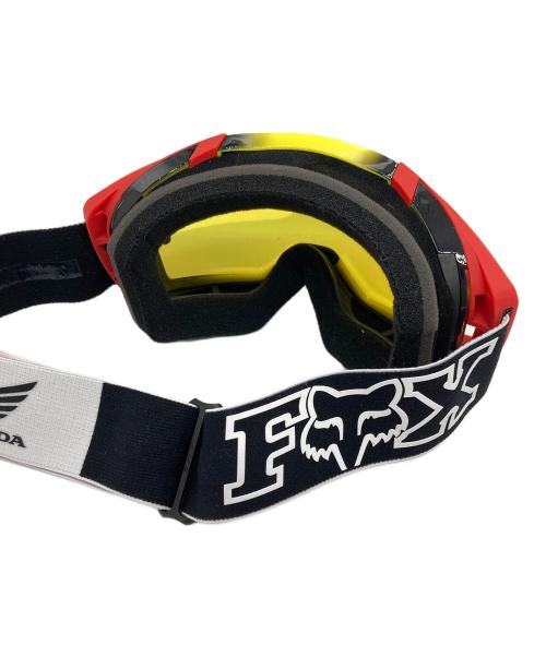 SUPREME（シュプリーム）SUPREME (シュプリーム) HONDA (ホンダ) Fox Racing Vue Goggles イエロー×レッド×ブラックの古着・服飾アイテム