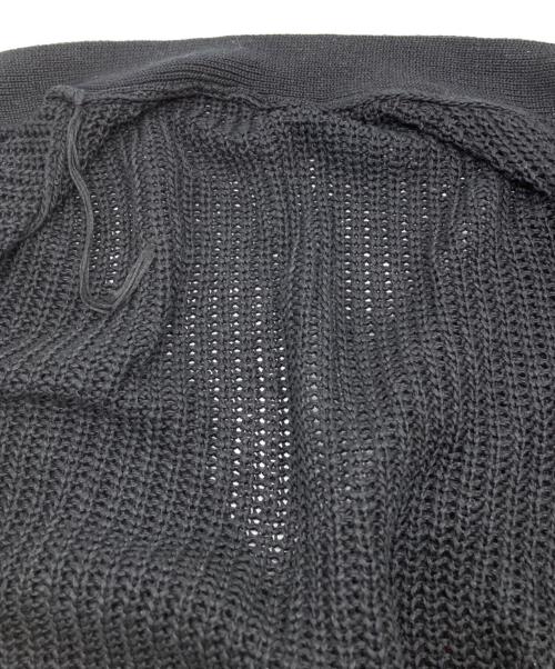 sacai（サカイ）sacai (サカイ) Gradation Knit Cardigan ブラック×グレー サイズ:1の古着・服飾アイテム