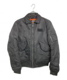 Schott（ショット）の古着「ARMY TYPE-U フライトジャケット」｜ブラック