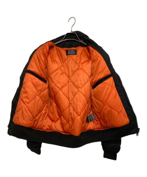 Schott（ショット）Schott (ショット) ARMY TYPE-U フライトジャケット ブラック サイズ:Sの古着・服飾アイテム