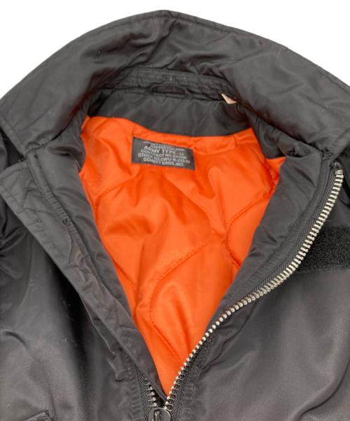 Schott（ショット）Schott (ショット) ARMY TYPE-U フライトジャケット ブラック サイズ:Sの古着・服飾アイテム