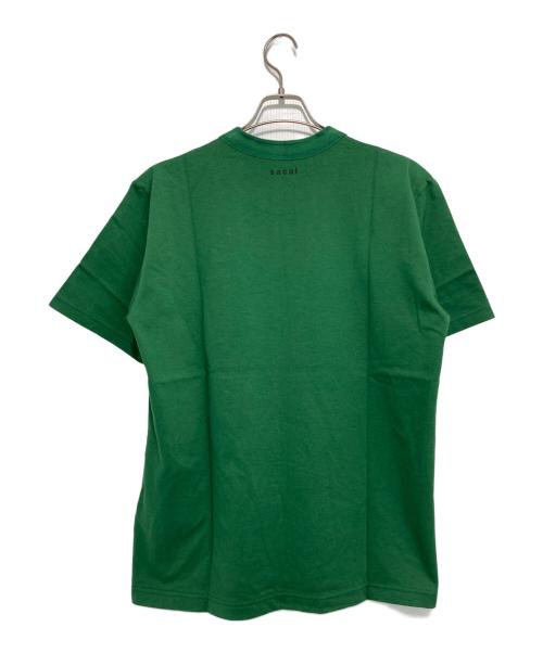 sacai（サカイ）sacai (サカイ) Mercedes AMG (メルセデス) コラボTシャツ グリーン サイズ:3の古着・服飾アイテム