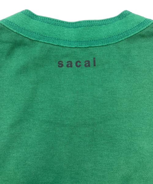 sacai（サカイ）sacai (サカイ) Mercedes AMG (メルセデス) コラボTシャツ グリーン サイズ:3の古着・服飾アイテム