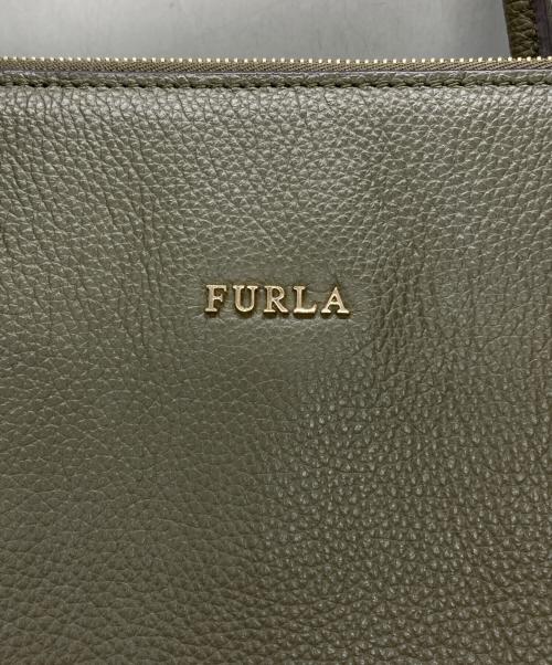 FURLA（フルラ）FURLA (フルラ) 18723 トートバッグ カーキの古着・服飾アイテム