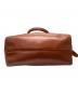 中古・古着 COACH (コーチ) 2WAY レザーバッグ ブラウン：5000円