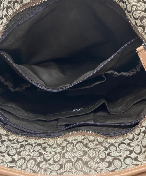 COACH（コーチ）COACH (コーチ) シグネチャー トートバッグ F77156 ベージュの古着・服飾アイテム