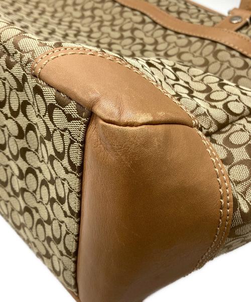 COACH（コーチ）COACH (コーチ) シグネチャー トートバッグ F77156 ベージュの古着・服飾アイテム