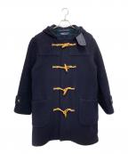 POLO RALPH LAURENポロ・ラルフローレン）の古着「ウールダッフルコート」｜ネイビー