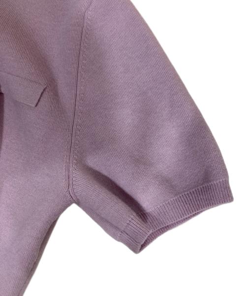 Snidel（スナイデル）Snidel (スナイデル) クロップドハーフスリーブカーディガン ピンク サイズ:Fの古着・服飾アイテム