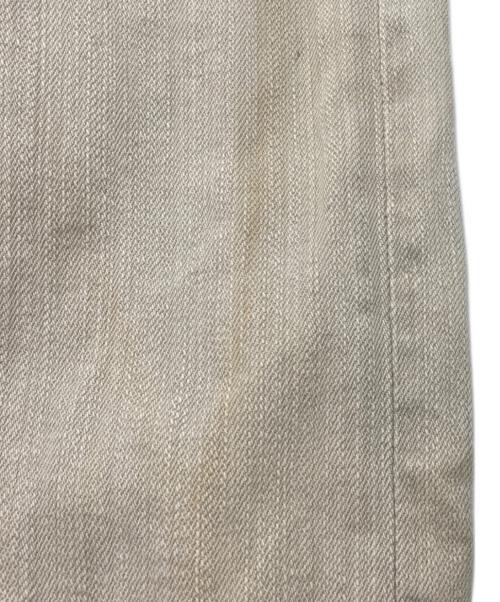 RRL（ダブルアールエル）RRL (ダブルアールエル) ウォッシュ加工スキニーデニムパンツ アイボリー サイズ:30の古着・服飾アイテム