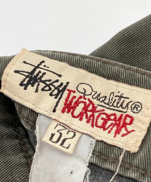 stussy（ステューシー）stussy (ステューシー) OLD ハーフパンツ オリーブ サイズ:32の古着・服飾アイテム