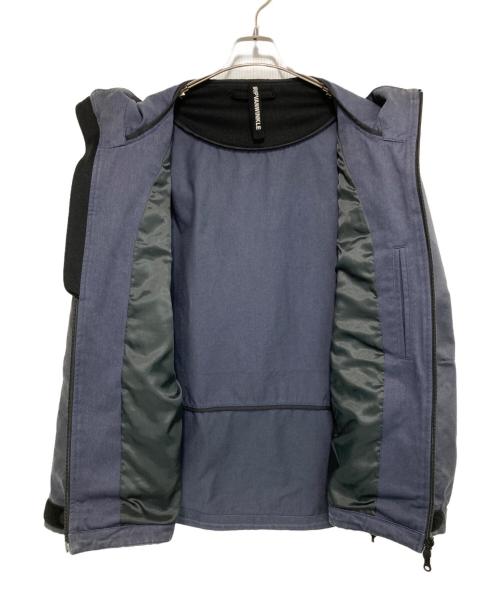 ripvanwinkle（リップヴァンウィンクル）ripvanwinkle (リップヴァンウィンクル) フーデッドジャケット グレー×ブラック サイズ:SIZE 4の古着・服飾アイテム