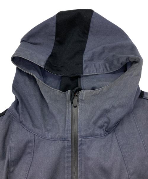 ripvanwinkle（リップヴァンウィンクル）ripvanwinkle (リップヴァンウィンクル) フーデッドジャケット グレー×ブラック サイズ:SIZE 4の古着・服飾アイテム