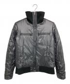 Schott×LOUNGE LIZARDショット×ラウンジリザード）の古着「ナイロン中綿スタンドカラージャケット」｜ブラック