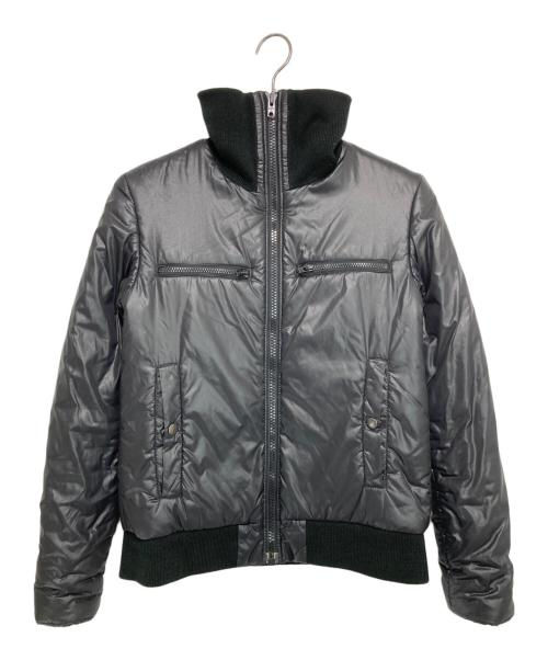 Schott（ショット）Schott (ショット) LOUNGE LIZARD (ラウンジリザード) ナイロン中綿スタンドカラージャケット ブラック サイズ:SIZE 1の古着・服飾アイテム