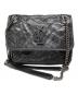 Saint Laurent Paris（サンローランパリ）の古着「NIKI BABY チェーンショルダーバッグ」｜ブラック