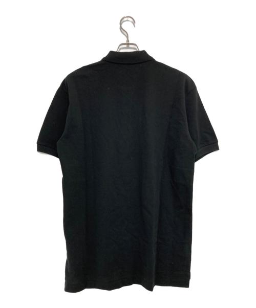 PLAY COMME des GARCONS（プレイコムデギャルソン）PLAY COMME des GARCONS (プレイコムデギャルソン) Polo Shirt With Red Emblem ブラック サイズ:XLの古着・服飾アイテム