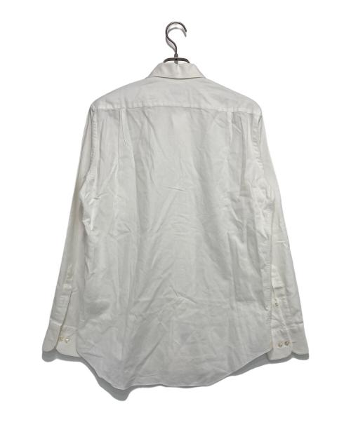 LORO PIANA（ロロピアーナ）LORO PIANA (ロロピアーナ) コットンロングスリーブシャツ ホワイト サイズ:Sの古着・服飾アイテム