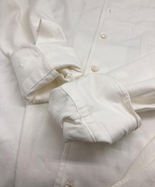LORO PIANA（ロロピアーナ）LORO PIANA (ロロピアーナ) コットンロングスリーブシャツ ホワイト サイズ:Sの古着・服飾アイテム