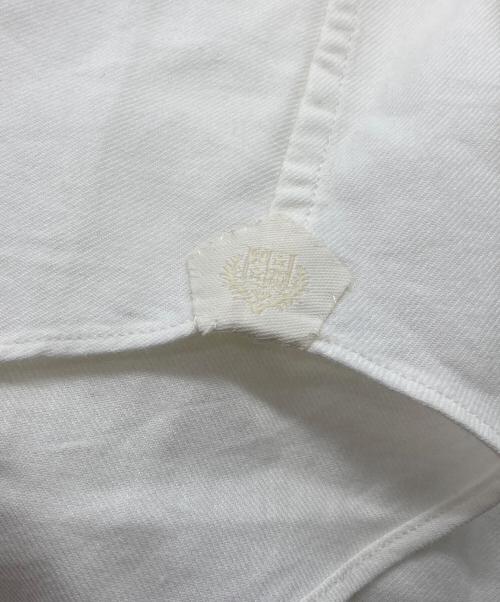 LORO PIANA（ロロピアーナ）LORO PIANA (ロロピアーナ) コットンロングスリーブシャツ ホワイト サイズ:Sの古着・服飾アイテム