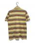 stussy (ステューシー) 90's ボーダーポロシャツ イエロー×ブルー サイズ:M：7000円
