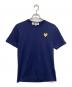 PLAY COMME des GARCONS（プレイコムデギャルソン）の古着「ハートロゴ Tシャツ」｜ネイビー