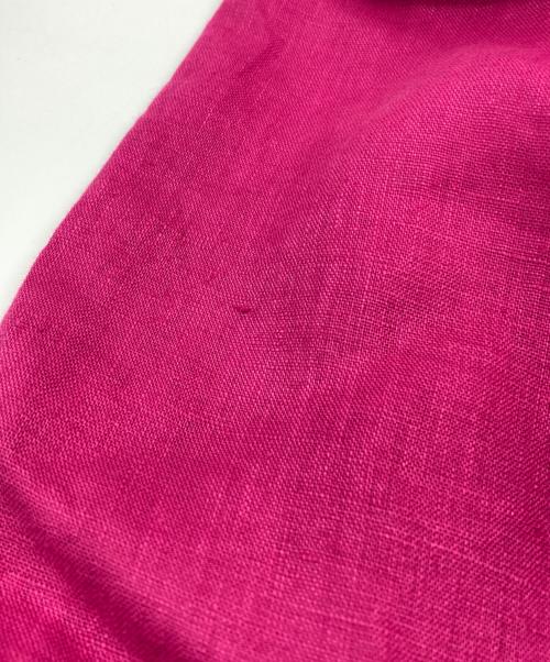 HYKE（ハイク）HYKE (ハイク) リネンワイドパンツ ショッキングピンク サイズ:1の古着・服飾アイテム