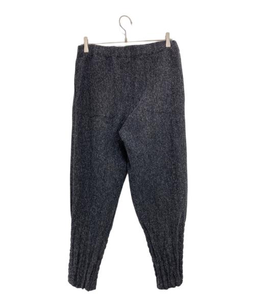 ISSEY MIYAKE MEN（イッセイミヤケメン）ISSEY MIYAKE MEN (イッセイミヤケメン) リネン混プリーツジョガーパンツ ネイビー サイズ:3の古着・服飾アイテム