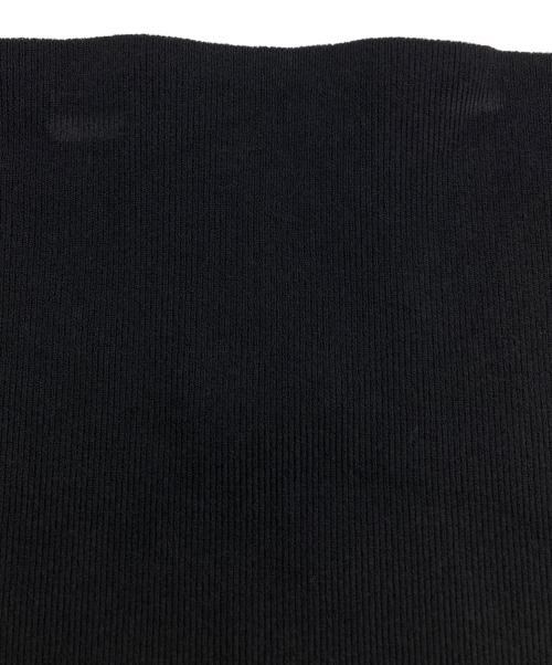 STELLA McCARTNEY（ステラマッカートニー）STELLA McCARTNEY (ステラマッカートニー) レーヨンハイウエストニットフレアパンツ ブラック サイズ:38の古着・服飾アイテム