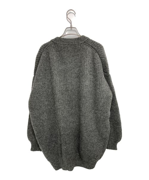 tricot COMME des GARCONS（トリココムデギャルソン）tricot COMME des GARCONS (トリココムデギャルソン) ウールニットカーディガン グレー サイズ:表記なしの古着・服飾アイテム