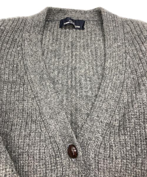 tricot COMME des GARCONS（トリココムデギャルソン）tricot COMME des GARCONS (トリココムデギャルソン) ウールニットカーディガン グレー サイズ:表記なしの古着・服飾アイテム