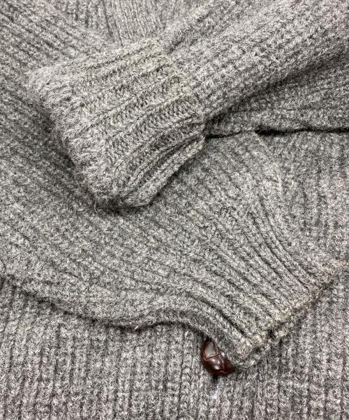 tricot COMME des GARCONS（トリココムデギャルソン）tricot COMME des GARCONS (トリココムデギャルソン) ウールニットカーディガン グレー サイズ:表記なしの古着・服飾アイテム