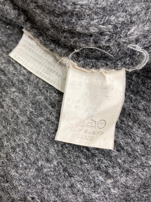 tricot COMME des GARCONS（トリココムデギャルソン）tricot COMME des GARCONS (トリココムデギャルソン) 90s ウールニットカーディガン グレー サイズ:表記無しの古着・服飾アイテム