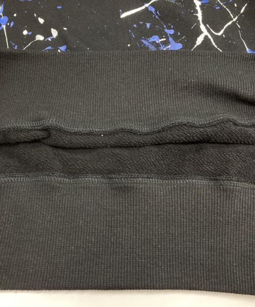 s'yte（サイト）s'yte (サイト) ペイント加工スウェット ブラック サイズ:SIZE 3の古着・服飾アイテム