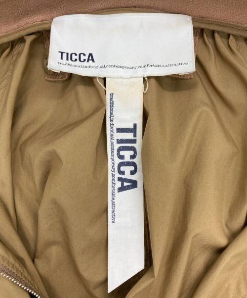 ticca（ティッカ）TICCA (ティッカ) ドローストリング オーバー モッズコート カーキ サイズ:Fの古着・服飾アイテム