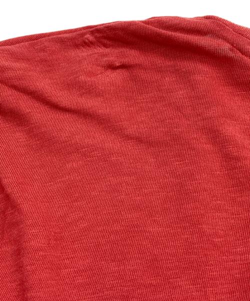 RRL（ダブルアールエル）RRL (ダブルアールエル) カウボーイプリントＴシャツ レッド サイズ:Sの古着・服飾アイテム
